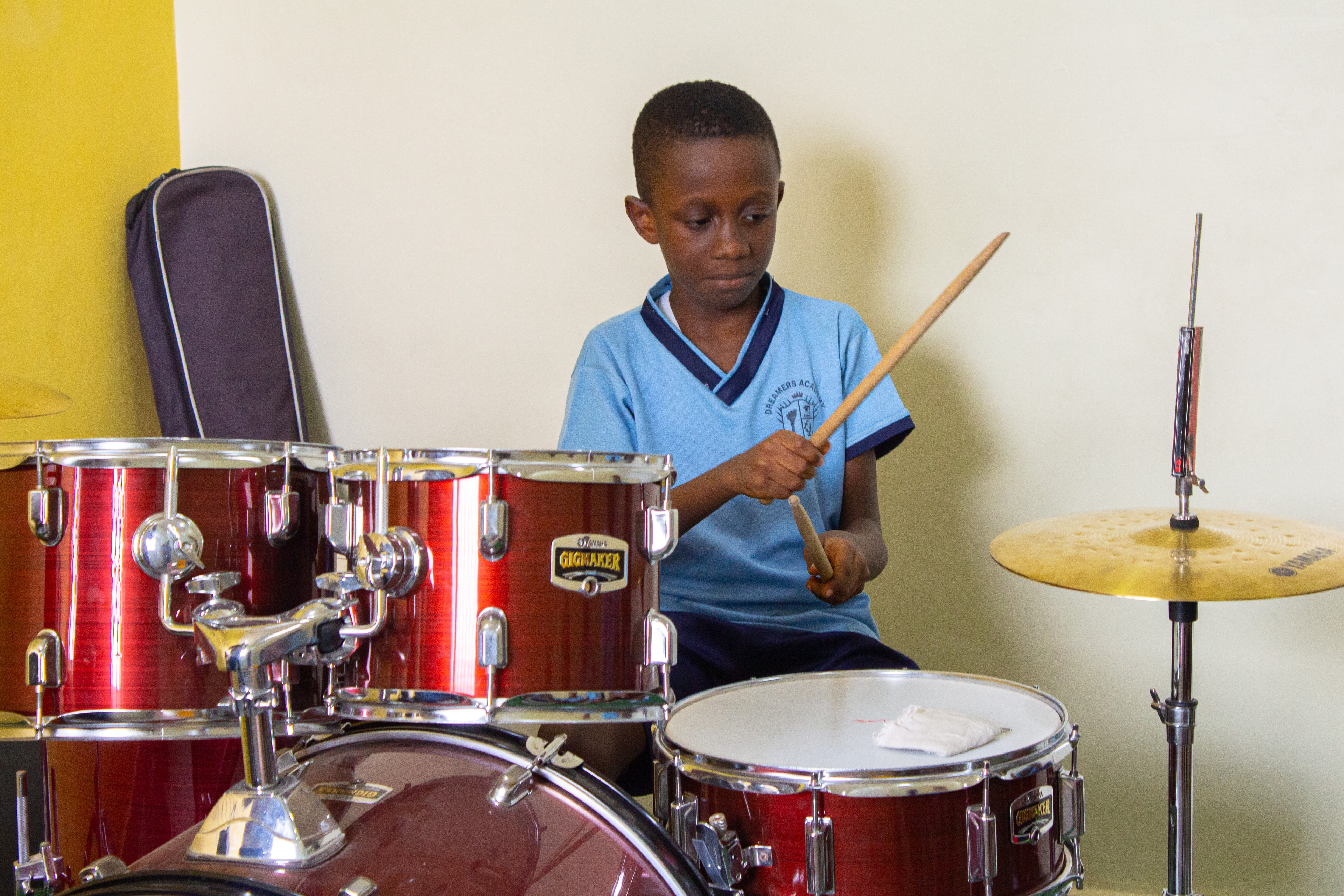 One-to-one music tutoring at Dreamers Academy-GH